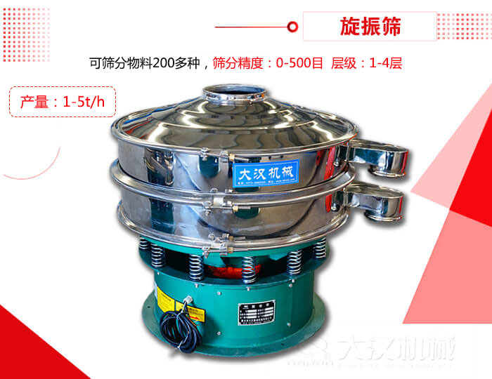 旋振篩可以特殊定制有：材質(zhì)方面包括：碳鋼，不銹鋼，全不銹鋼層級(jí)方面包括：?jiǎn)螌樱p層，三層，四層等