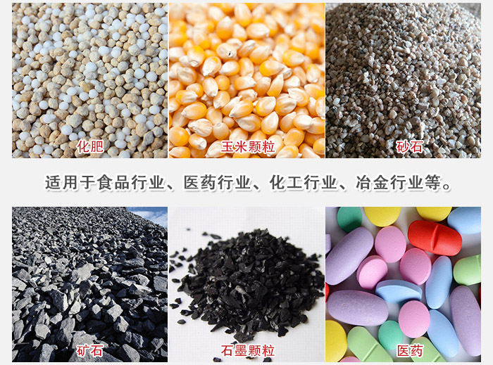 直線篩分機(jī)適用范圍：直線篩主要篩分一些散狀的顆?；蚍蹱畹奈锪?。