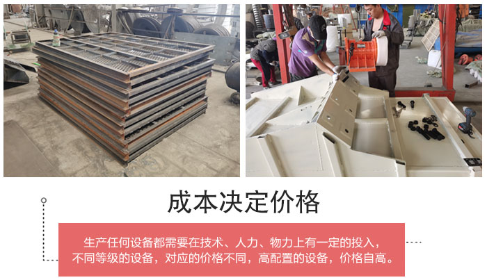 直線篩分機(jī)篩網(wǎng)，篩箱部件展示
